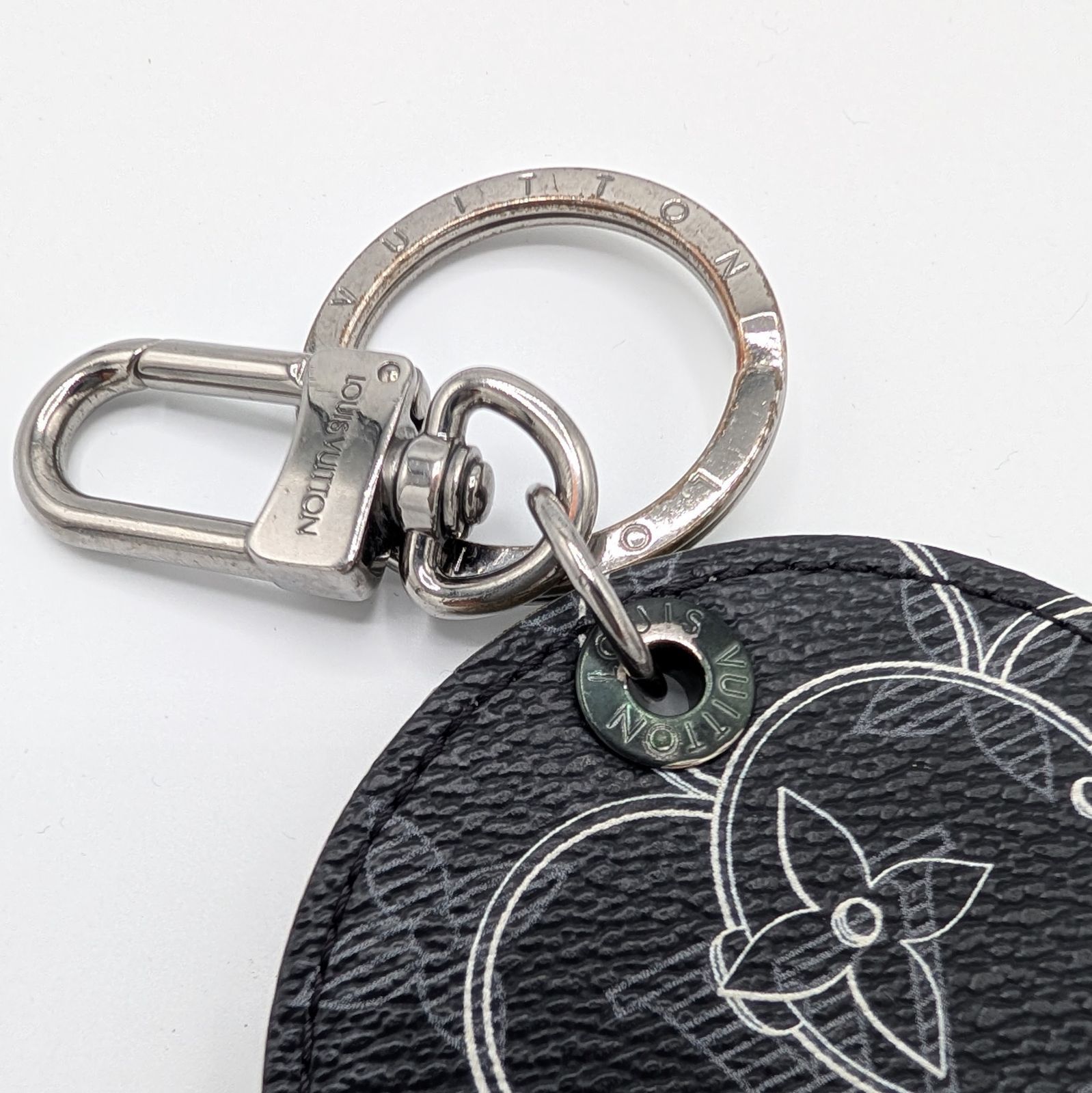 美品　ルイヴィトン　ヴィヴィエンヌ　エクリプス　キーホルダー　チャーム ルイ・ヴィトン/Louis Vuitton モノグラムエクリプス ポルトクレ