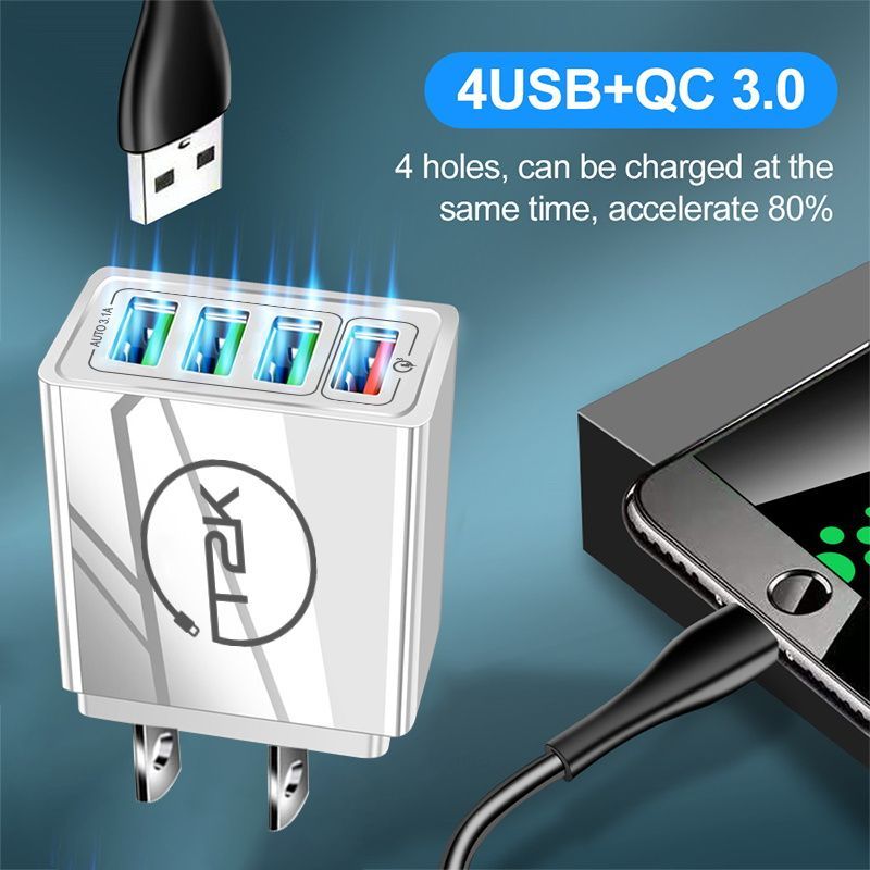 急速充電器 USBコンセント 急速充電 4ポート ACアダプター メルカリShops