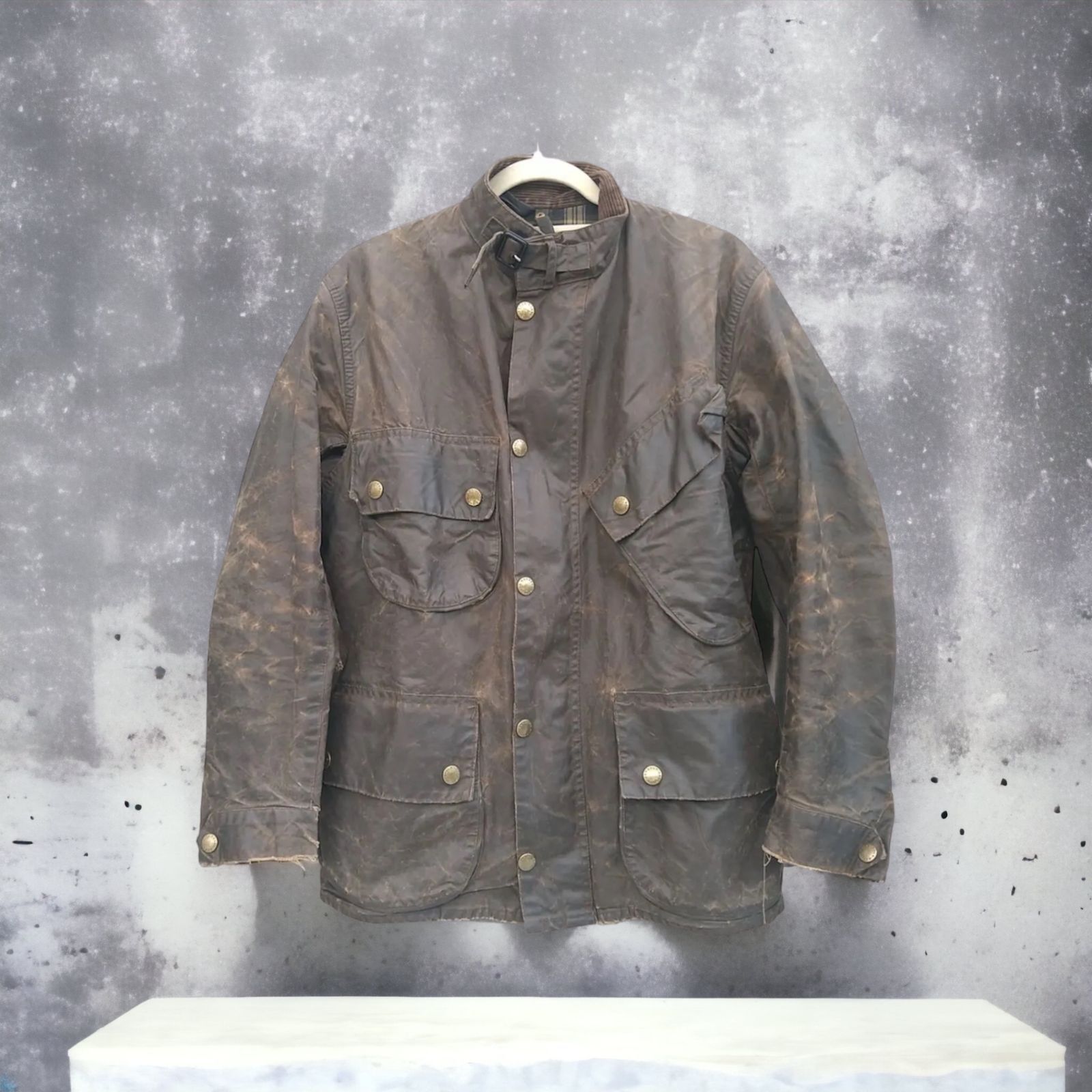 ライナー付き】 90s Barbour INTERNATIONAL SUIT バブアー