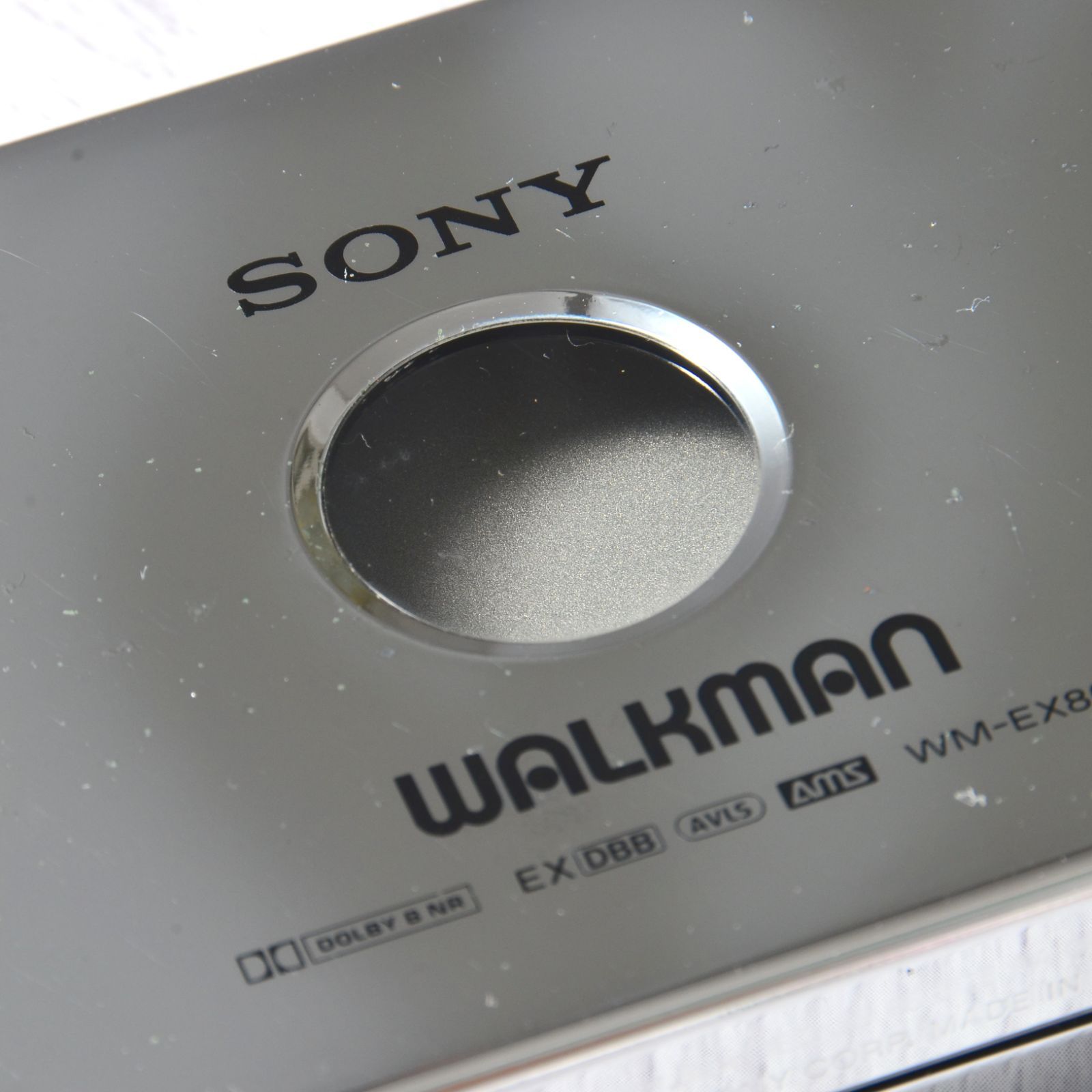 SONY WALKMAN WM-EX808HG ソニーカセットウォークマン クローム