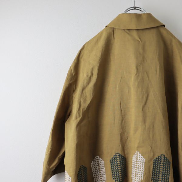 未使用 2023SS mina perhonen ミナペルホネン forest candy コート 38