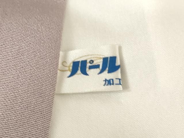 未着用　松尾光琳　小紋　源氏香　縦縞　銀彩　着物　014a d 平和屋着物□松尾光琳 色留袖 源氏歌仙図 銀彩 正絹 逸品