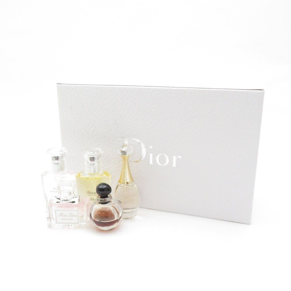 Dior ディオール ミニ香水 30 モンテーニュ コフレ 限定品 香水 5点 セット 5ml×3 7.5ml×2 残量多 オードゥトワレEDT  BD990AG - メルカリ