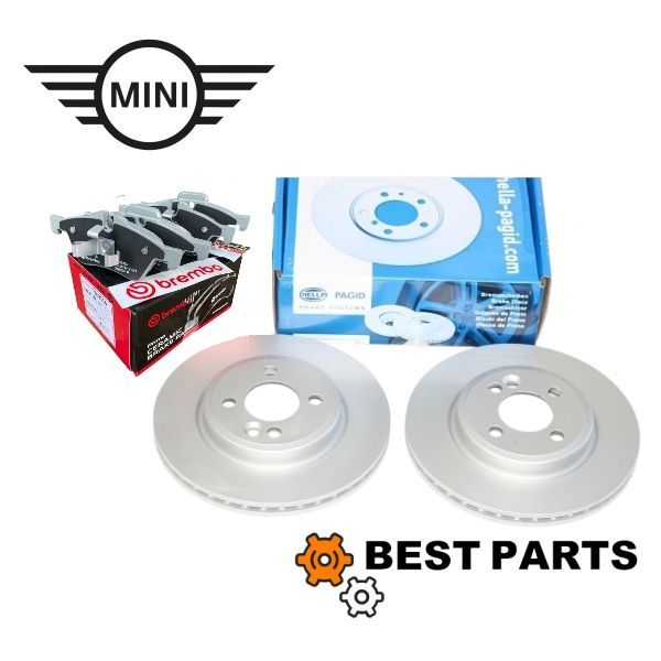 BMW MINI フロントパット フロントローターセット R50 52 53 初期型 センサー 車両用 34116770332 34111502891 純正OEM