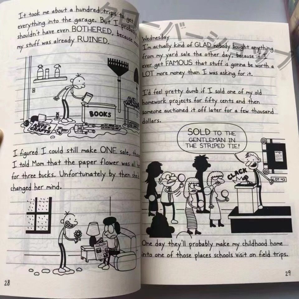 Diary Of A Wimpy Kid 英語絵本 英語勉強 小学生向け 児童書 24