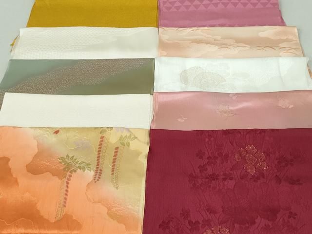 平和屋着物 和装小物 帯揚げ10枚 正絹 DAAV8173by