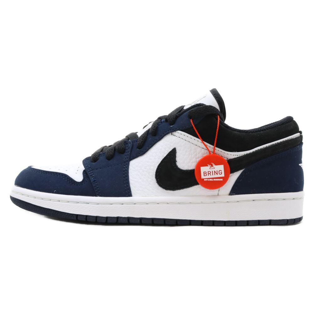 NIKE (ナイキ) AIR JORDAN 1 RETRO LOW エアジョーダン ローカットスニーカー ミッドナイトネイビー  US8.5/26.5cm 309192-101 - メルカリ