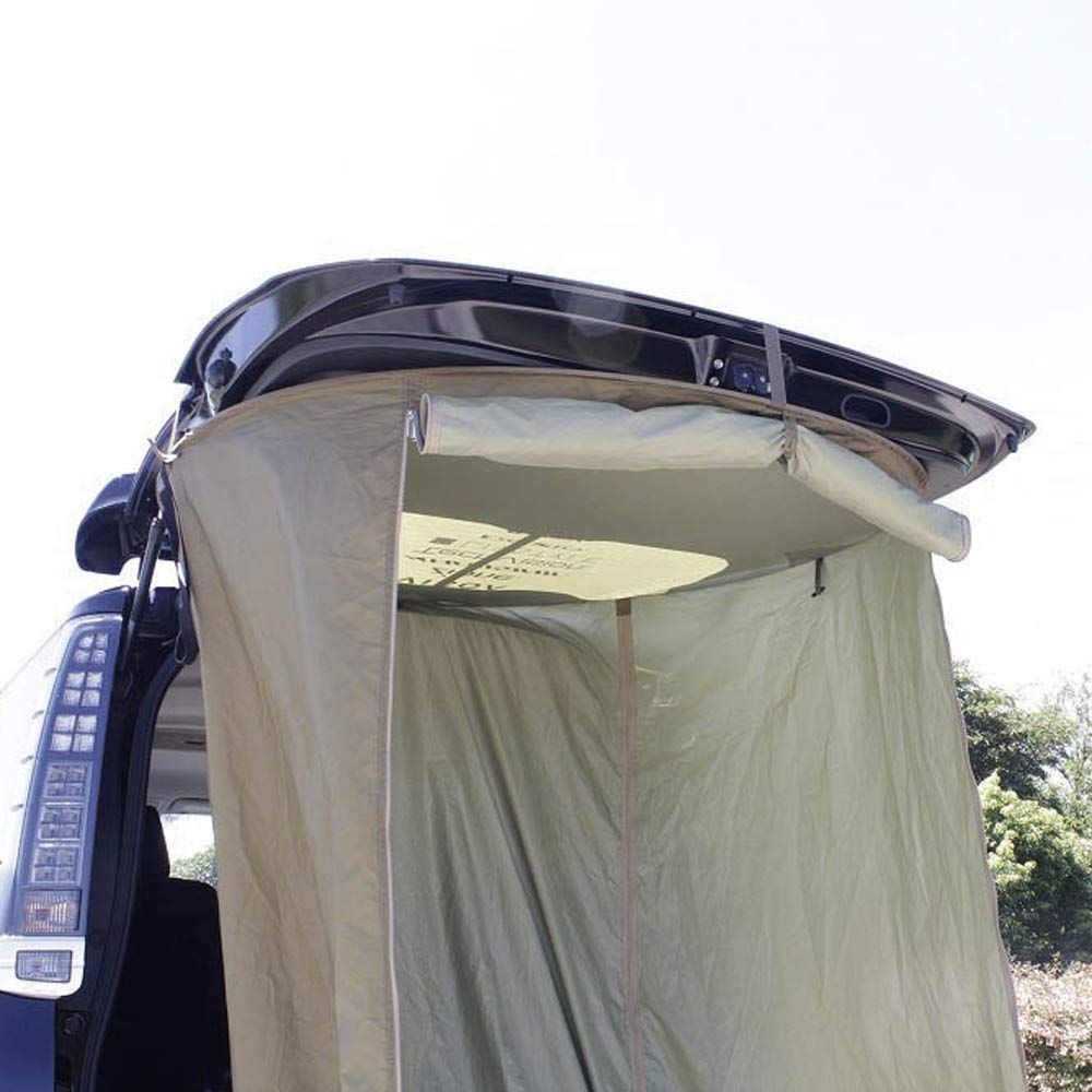 VISOA×LOGOS 車内用品 カージョイントタープ Yac) キャメル 130×130