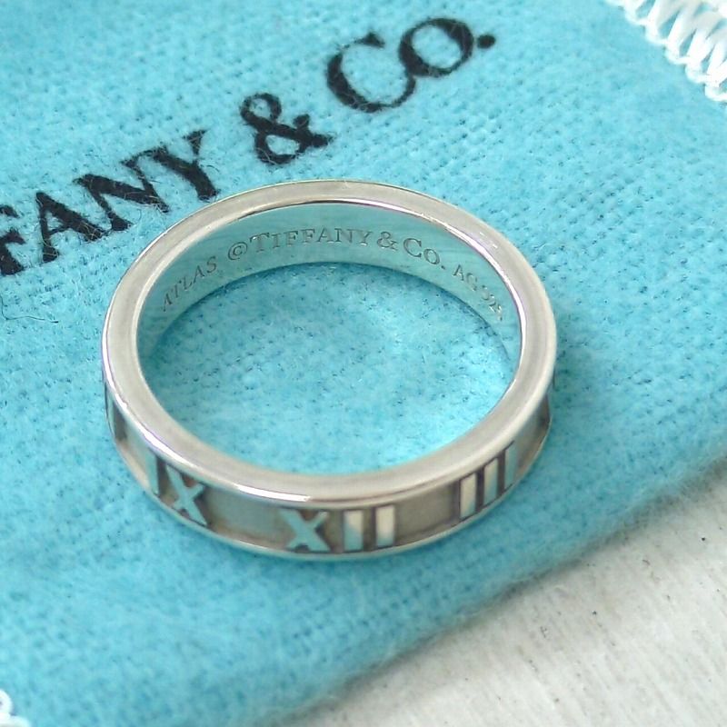 TIFFANY ティファニー アトラス ワイド リング SV925 定番　指輪 楽天市場】ティファニー アトラス ワイド リング・指輪 シルバー