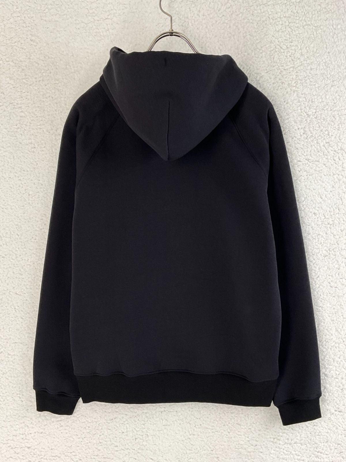 【未使用品】ANTICIPO グレコ フリース ジップアップフーディー 48 未使用 ANTICIPO アンティーチポ 48 ブラック グレコ フリース