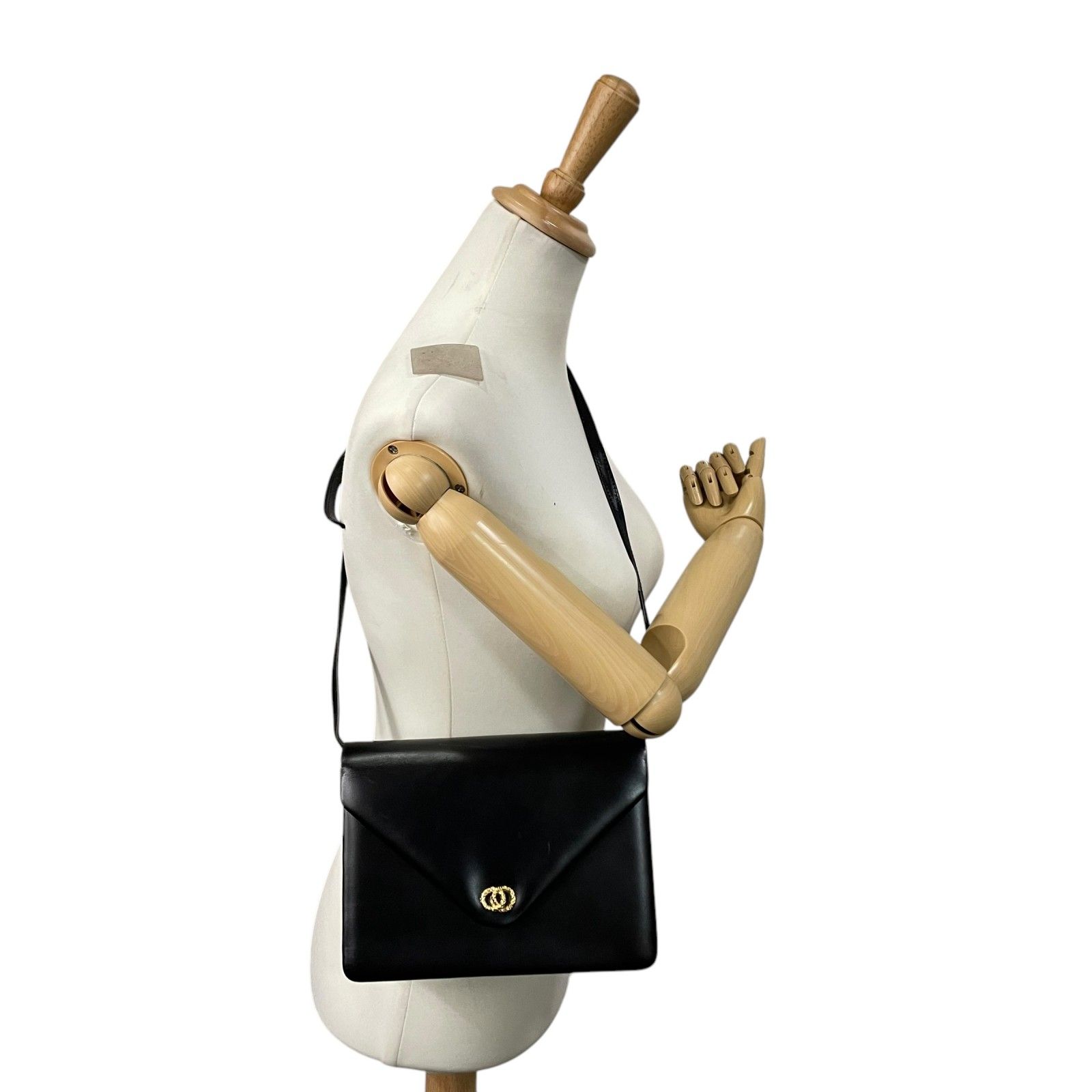 英国王室御用達】 美品 ロウナー Launer ショルダーバッグ 2WAY 