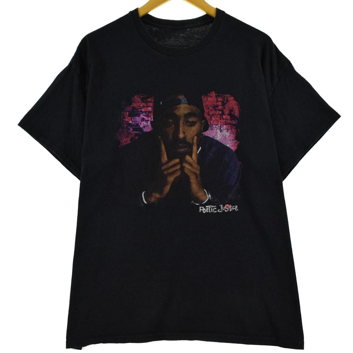 Vintage Y2K 2PAC ポエティックジャスティス 映画 Tシャツ XL www