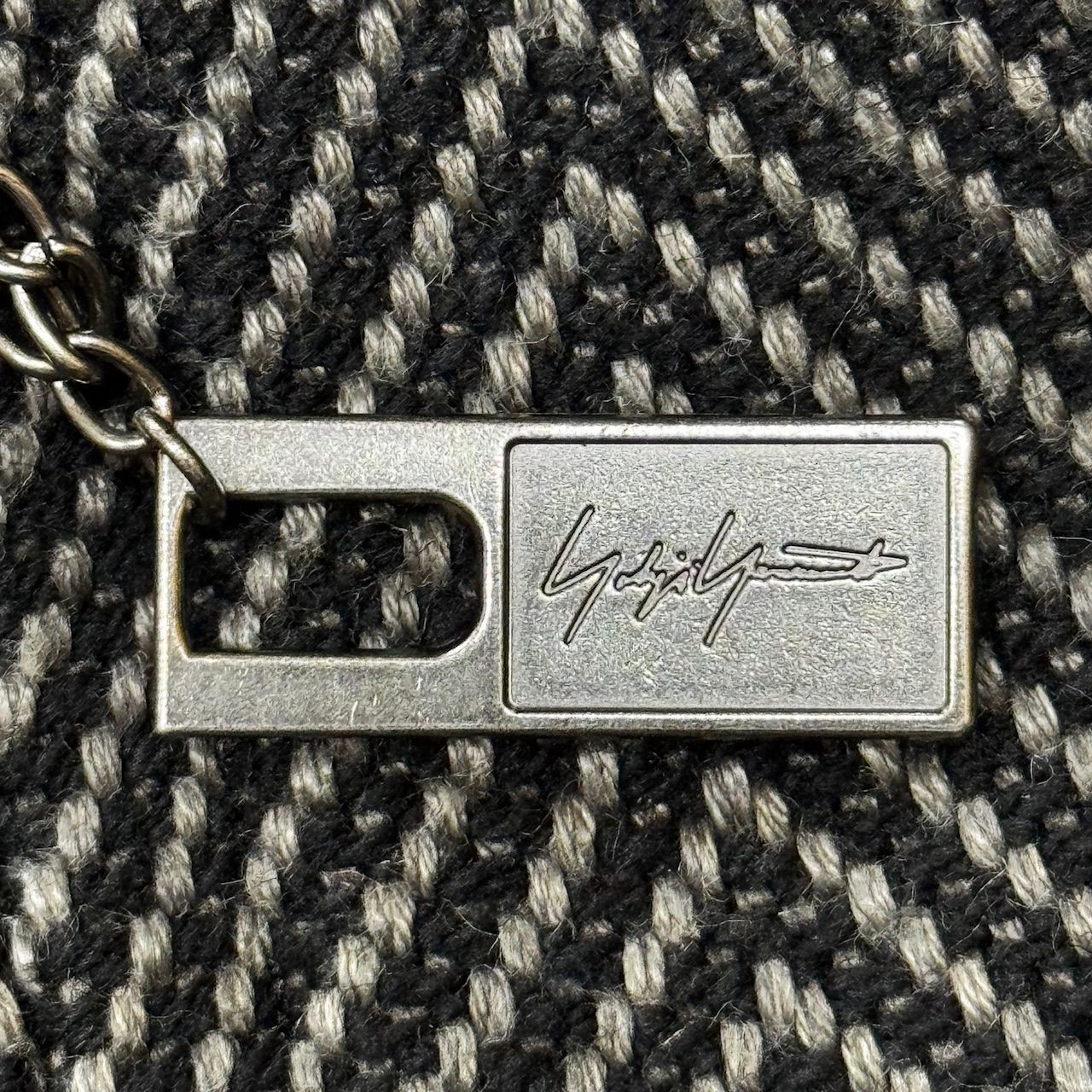 参考上代415800円 Yohji Yamamoto POUR HOMME 24AW HERRINGBONE HEM