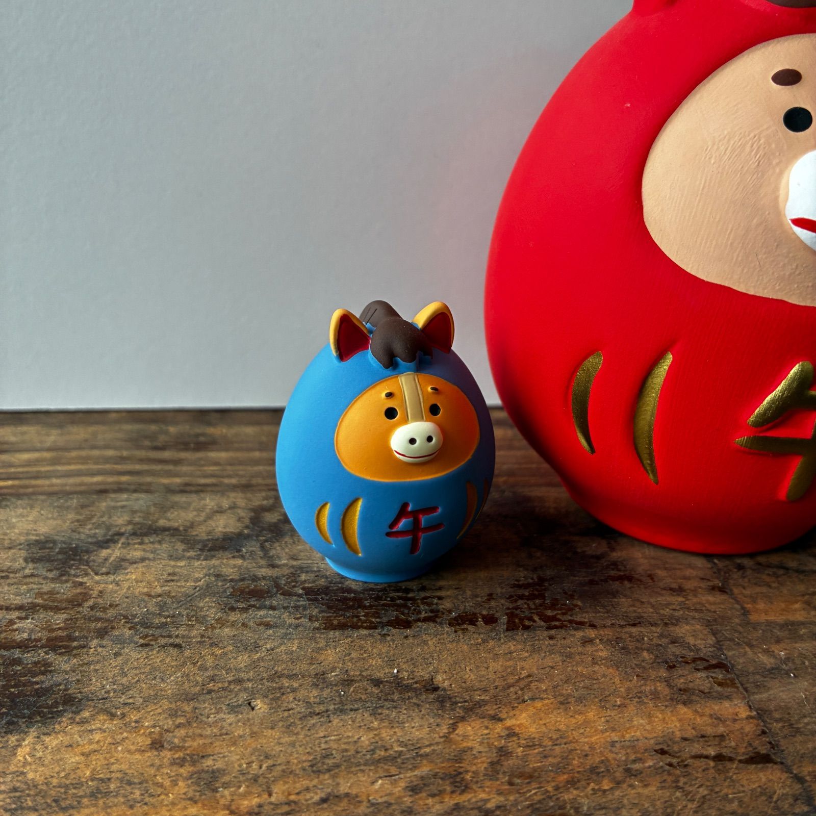 コンコンブル 馬だるま＆陶器の干支飾り 馬だるま - メルカリ