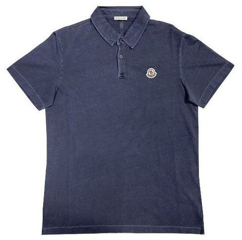 MONCLER モンクレール　ポロシャツ　半袖　ホワイト　ネイビー　L メンズ 楽天市場】モンクレール MONCLER メンズ ポロシャツ 半袖 胸ロゴ