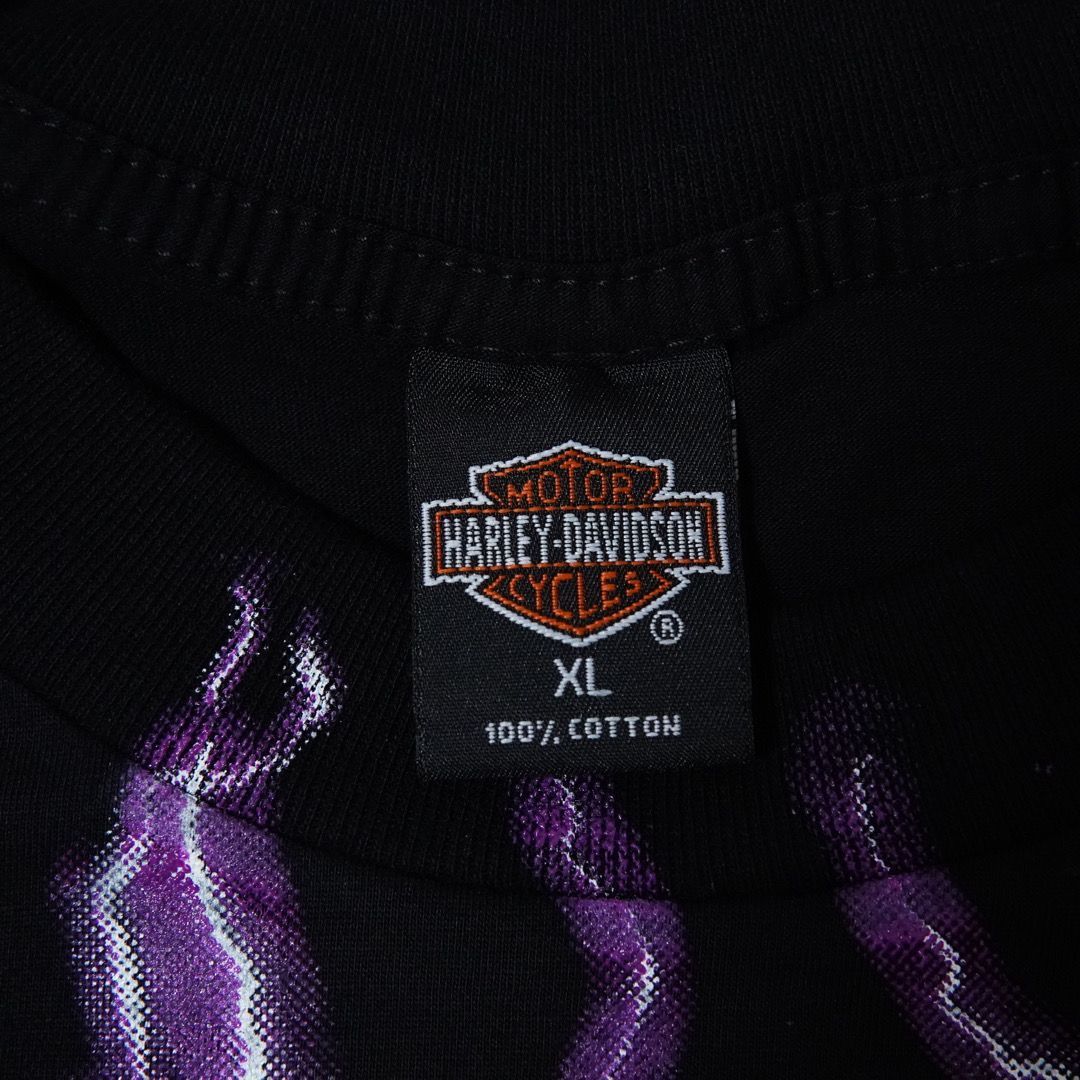 ハーレーダビッドソン Tシャツ XLサイズ ブラック USA製 90s