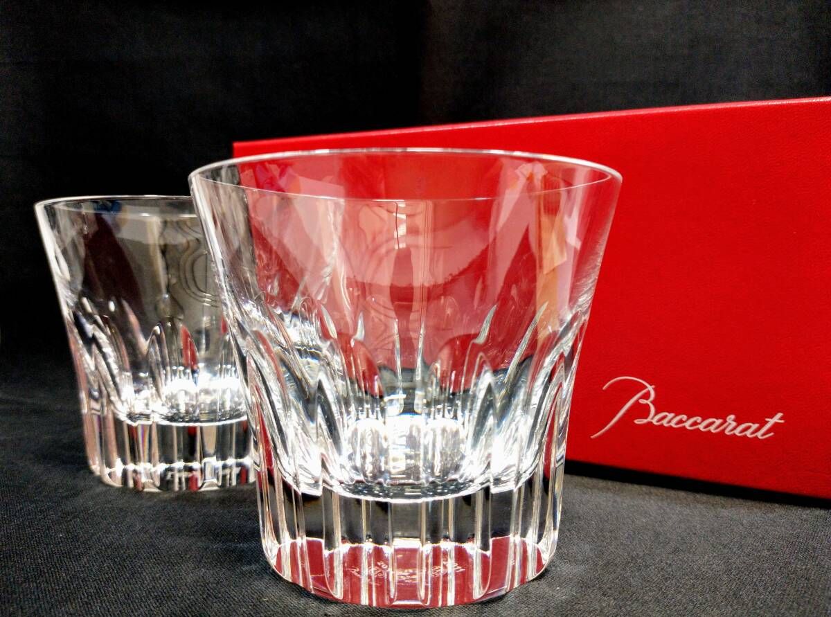 Baccarat クリスタルグラス 赤い箱付き Baccarat クリスタルグラス 赤い箱付き