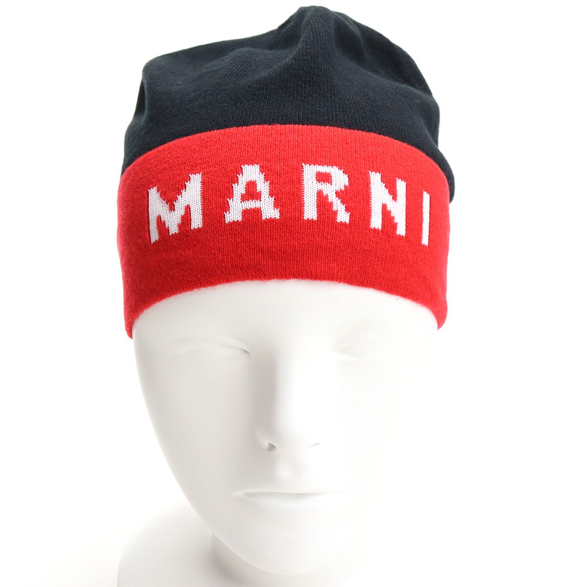 送料無料【鑑定済み】MARNI レディースニット帽 CLMC0025Q1