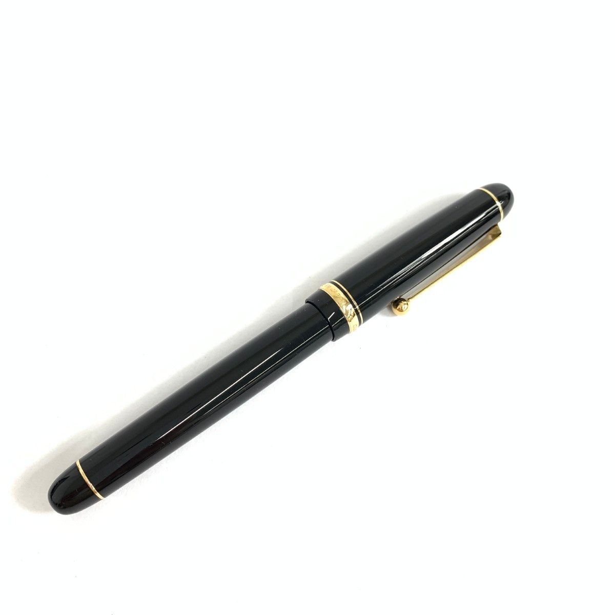 PILOT パイロット カスタム74 万年筆 箱付 14K-585 ブラック 文具 PEN