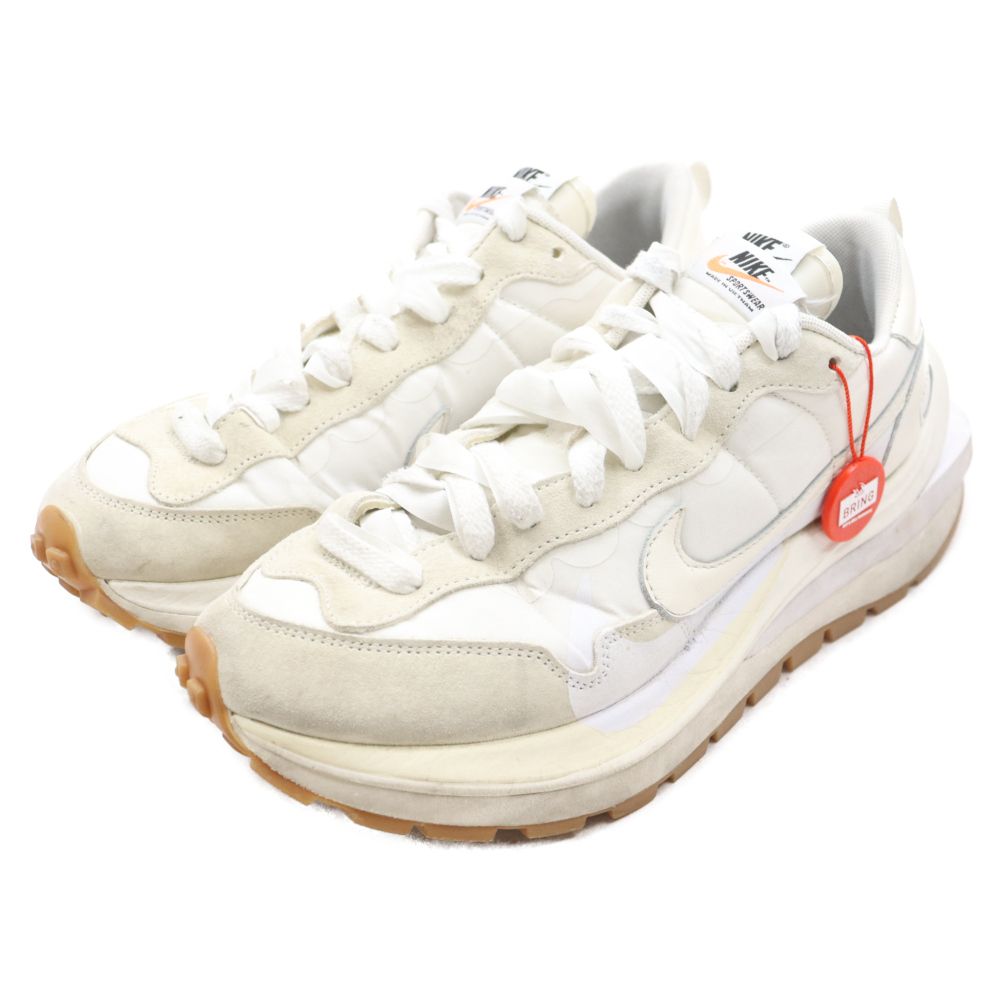 NIKE ナイキ ×sacai VAPORWAFFLE White Gum×サカイ ヴェイパーワッフル ローカットスニーカー ホワイト US9/27.0cm DD1875-100 NIKE (ナイキ) ×sacai VAPORWAFFLE White Gum×サカイ ヴェイパー