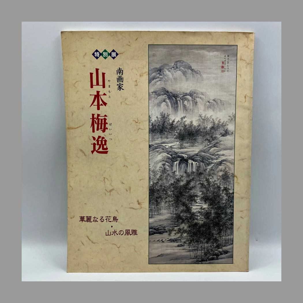 豆Z1-1【美術】南画家山本梅逸 : 華麗なる花鳥・山水の風雅
