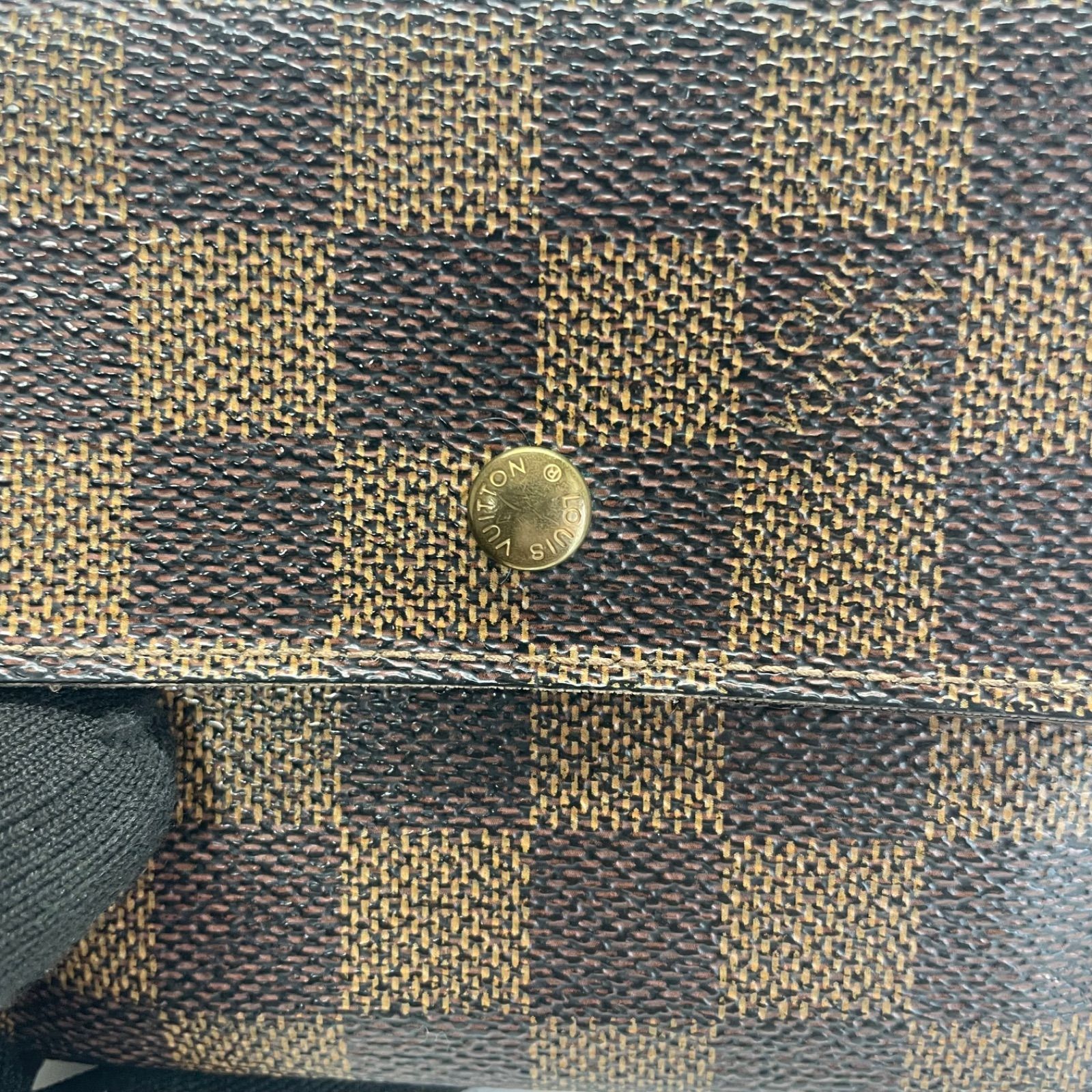 2177 LOUIS VUITTON ルイヴィトン ダミエ 三つ折り財布 エリーズ