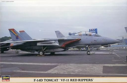 中古】プラモデル 1/72 F-14D トムキャット 'VF-11 レッドリッパーズ