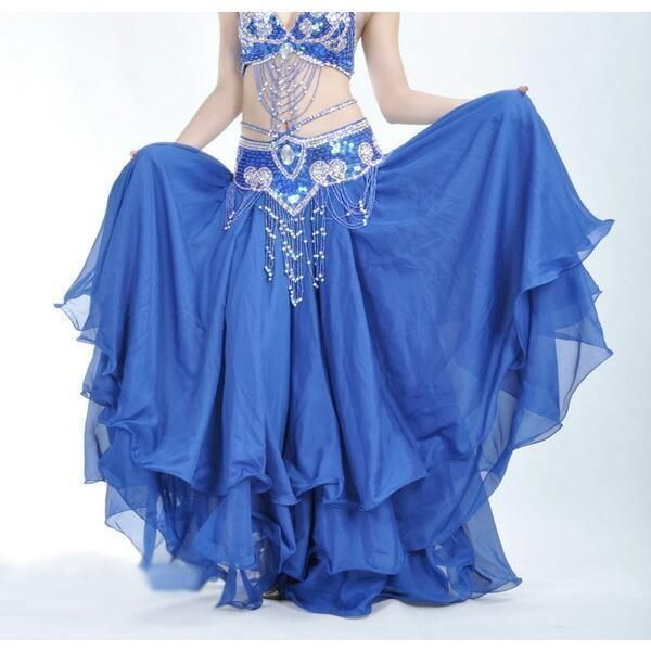 の通販 スポーツ ゴージャス！！ベリーダンス用フリルスカート