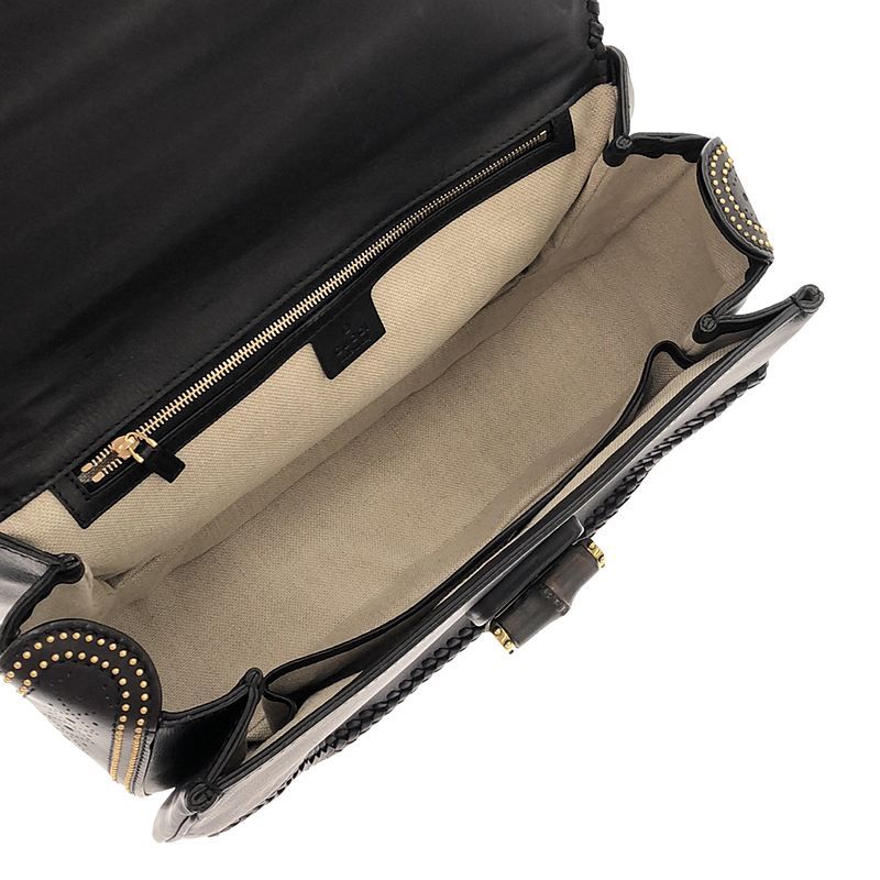 美品】 GUCCI / グッチ | 263959 ニューバンブー 2Way レザー ウッド 