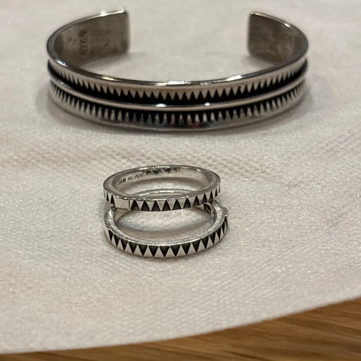 UNDERCOVER アンダーカバー GIZ リング　UCW9R02 19号 UNDERCOVER アンダーカバー GIZ リングUCW9R02 19号