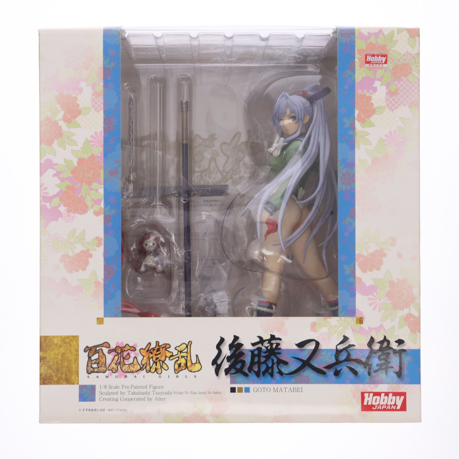 未開封 百花繚乱 後藤又兵衛 1/7 スケール フィギュア 剣姫ver. 百花繚乱』後藤又兵衛が剣姫姿でアルターより登場です！ | 電撃ホビー