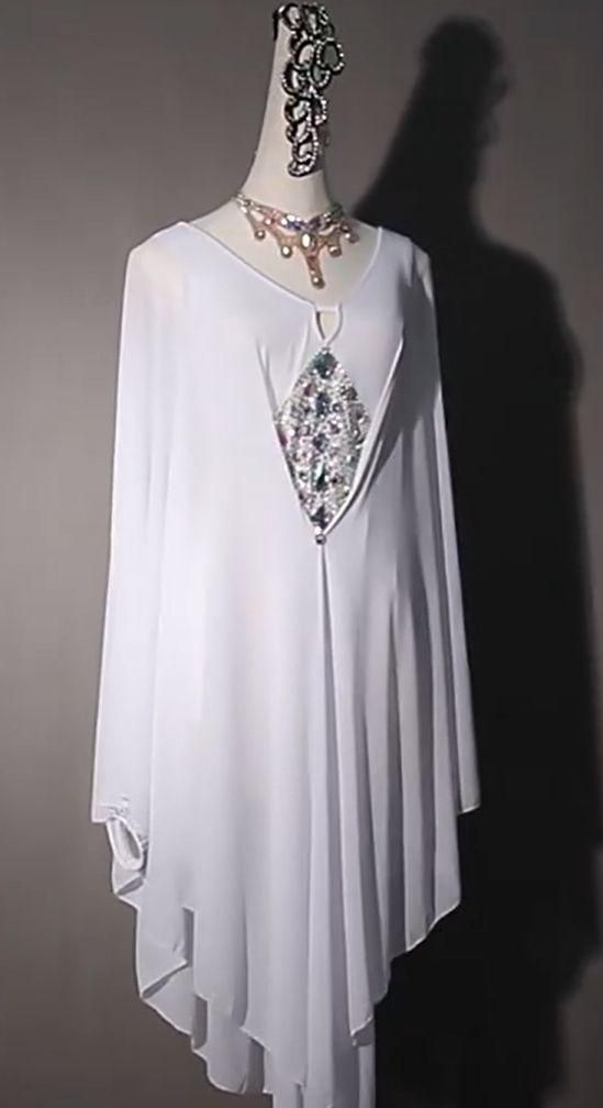 ラテンワンピースドレス