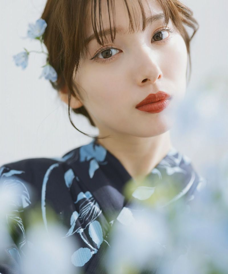 dita 浴衣 泡沫の花しらべ(宵) 2025 浴衣5点セット(ゆかた・帯・下駄・着付けマニュアル