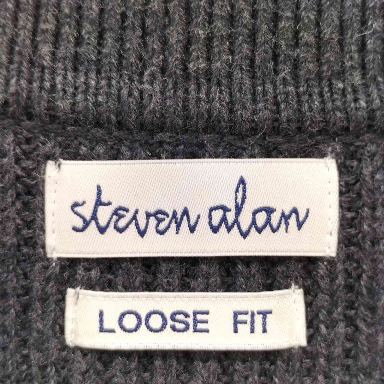 スティーブンアラン Steven Alan LOOSE FIT カシミヤ混 コットンニット 