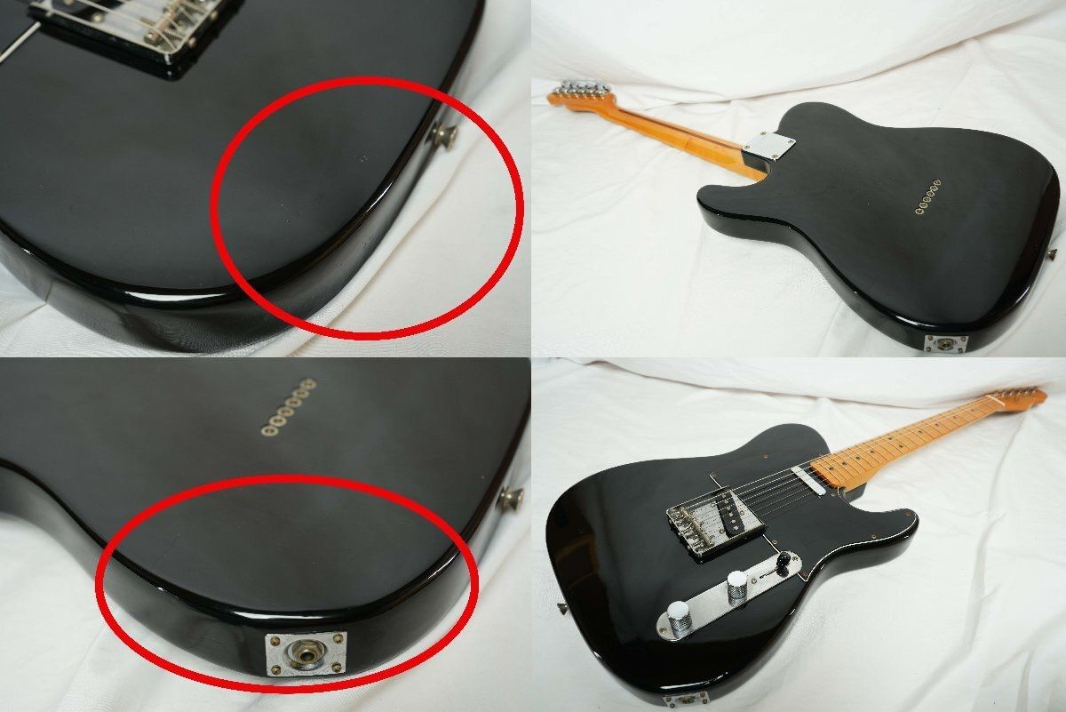 ☆FERNANDES☆THE REVIVAL RTE-45 '76 MODEL TELECASTER BLACK 日本製