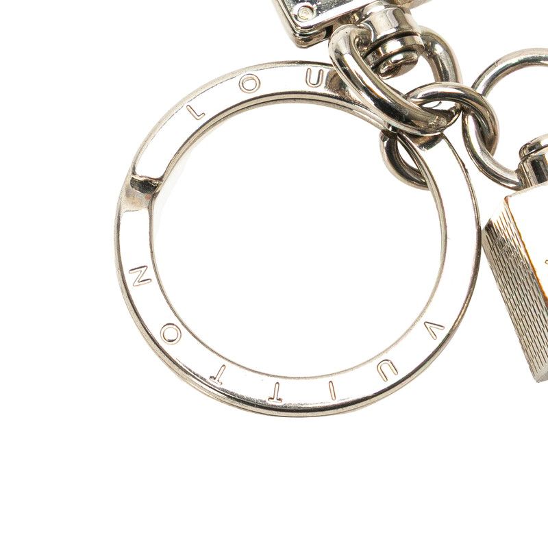 ルイ ヴィトン ダミエ キューブ ドラゴンヌ キーホルダー キーリング  