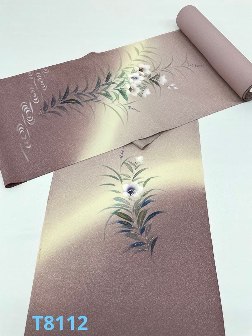 付け下げ 手描 手染め 正絹 反物 - メルカリ