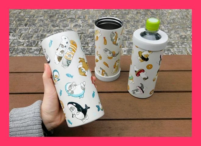 mofusandマルチに使えるステンレスボトル・水筒＜全3種＞ 580ml