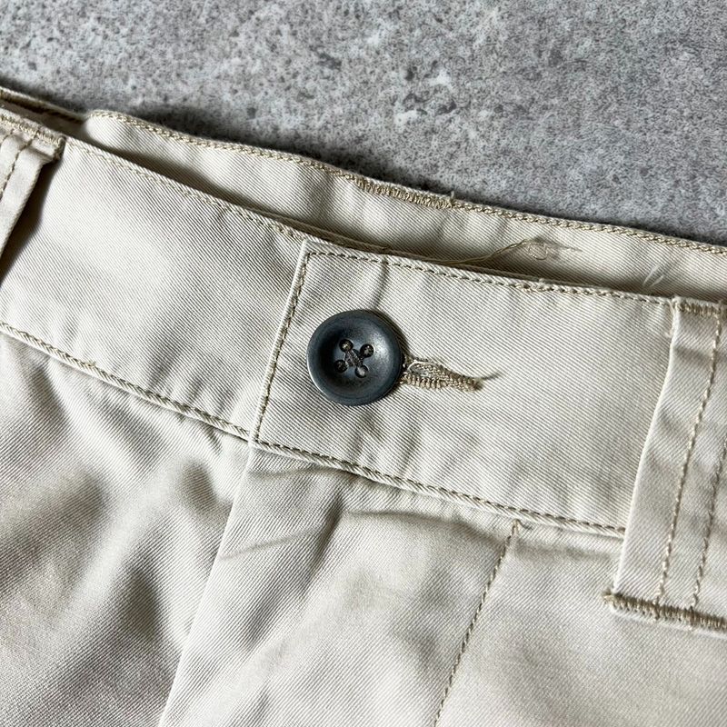 90s POLO RALPH LAUREN ミリタリー タイプ コットン カーゴ パンツ 36