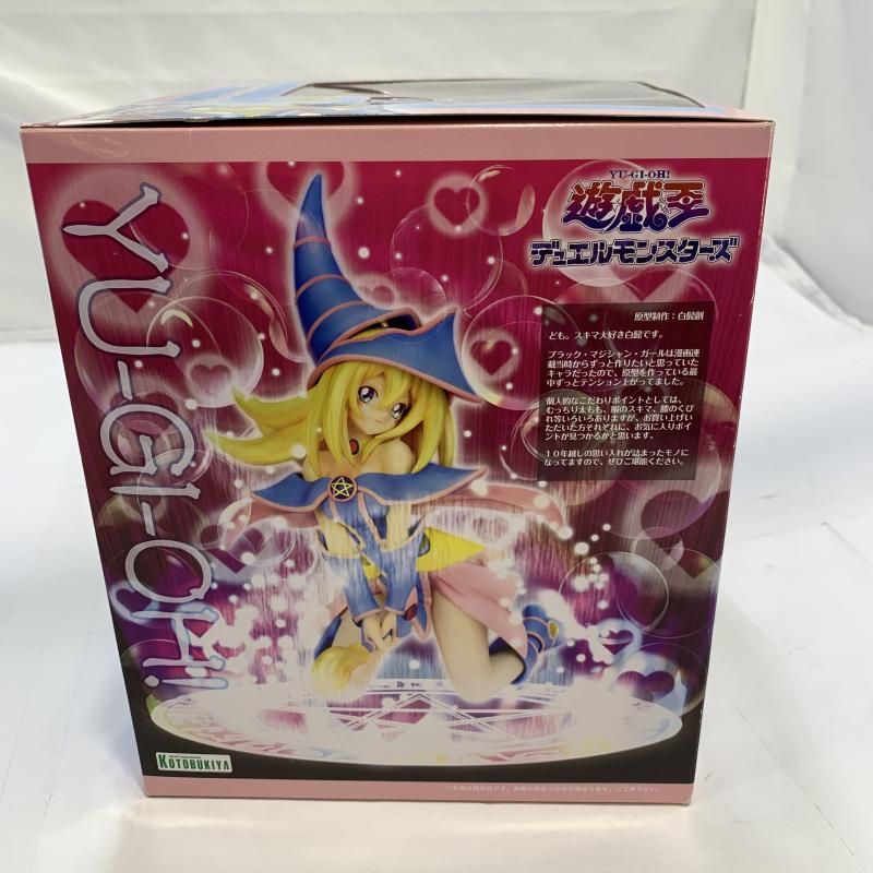 中古】HB開封/欠品)KOTOBUKIYA ブラック・マジシャン・ガール 1/7