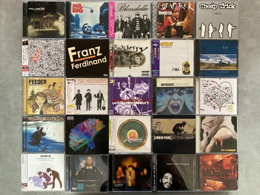 洋楽 ロックバンド CD まとめて約100枚セット [PG941] レッド