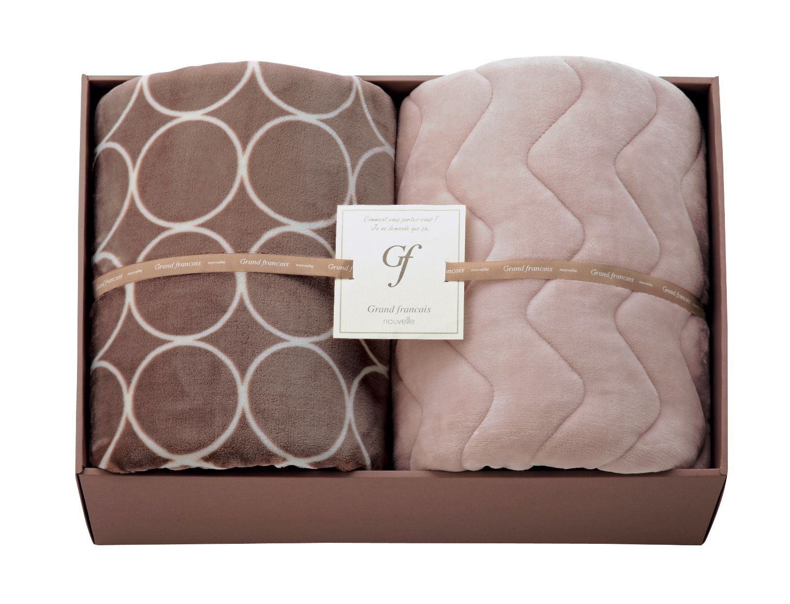 グランフランセヌーベル ハイソフトタッチマイヤー毛布-吸湿発熱綿入りハイソフトタッチ敷パッド