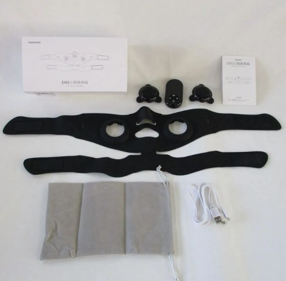 TAQISONG EMS小顔美顔器 小顔ベルト シリコンマスク NZ-06B 9900104 442