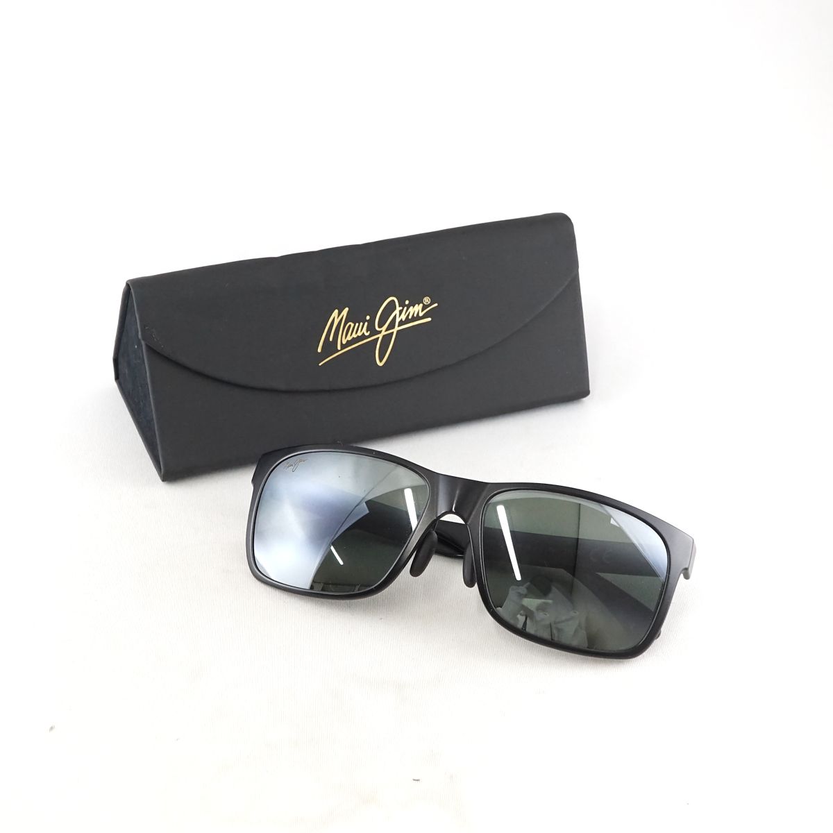 偏光サングラス MAUI JIM MJ432-2M USED品 マウイジム ケース付