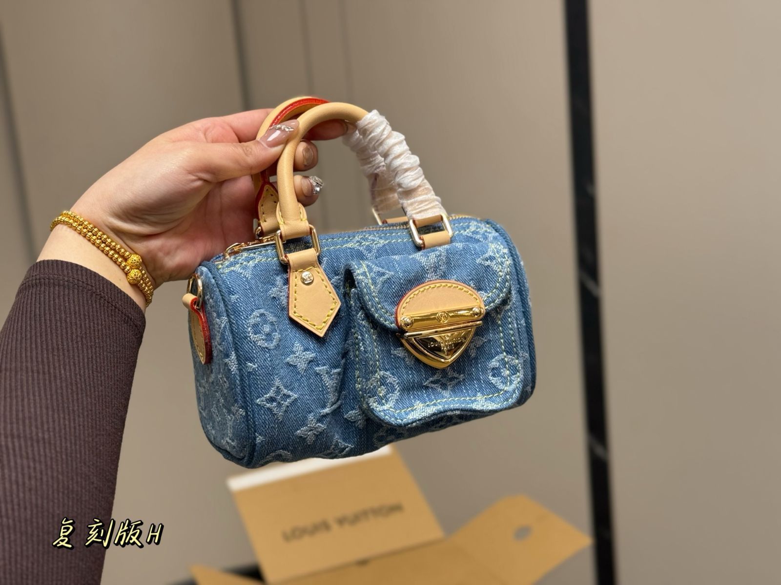 本日SALE！美品　値下げ　Louis Vuitton デニム　スピーディー 2025年最新】ルイ・ヴィトン デニム スピーディーの人気アイテム