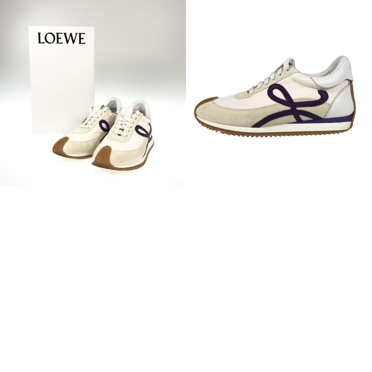 ロエベ LOEWE フローランナー FLOW RUNNER L814282X38 ホワイト 
