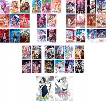 物語シリーズ(42枚セット)化、傷、偽、猫 黒、猫 白、傾、囮、鬼