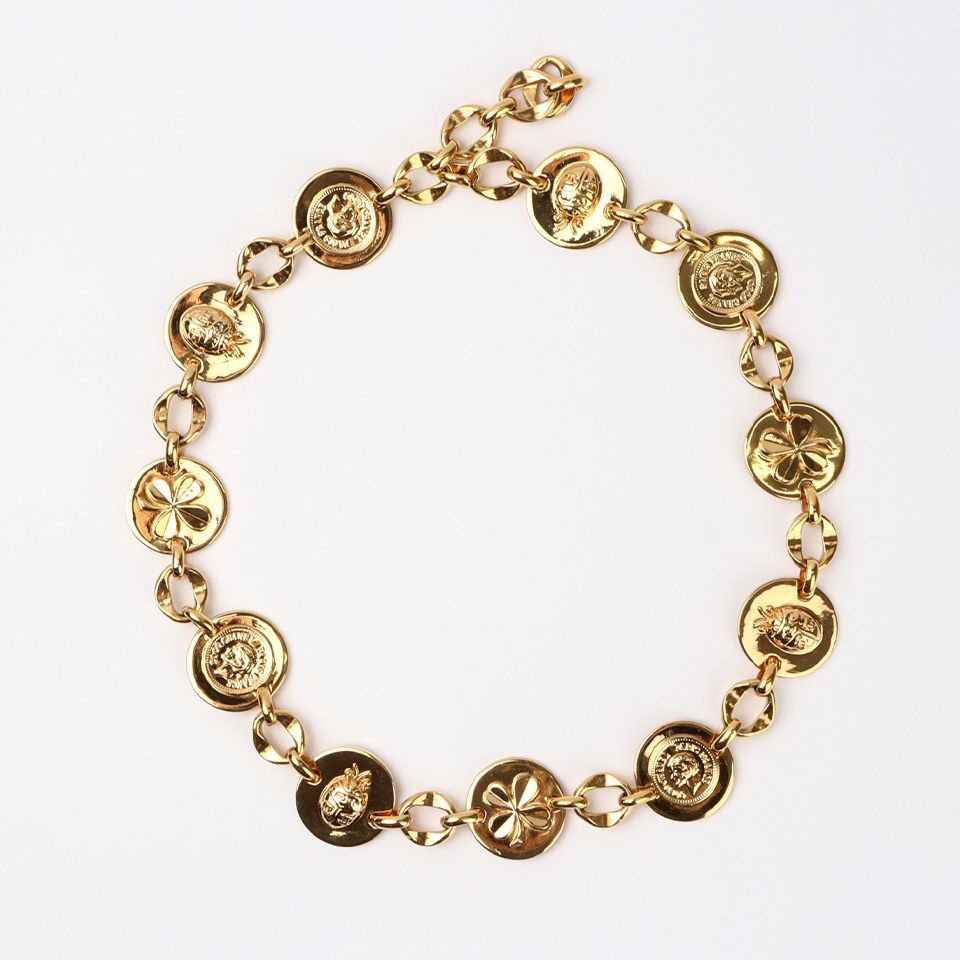 シャネル CHANEL チェーンベルト GP クローバー てんとう虫
