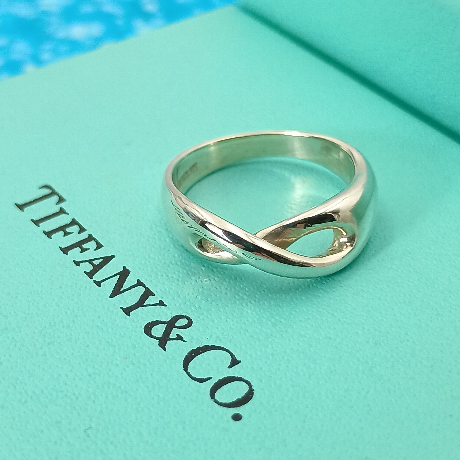 TIFFANY&Coティファニー 8号 インフィニティリング レディース