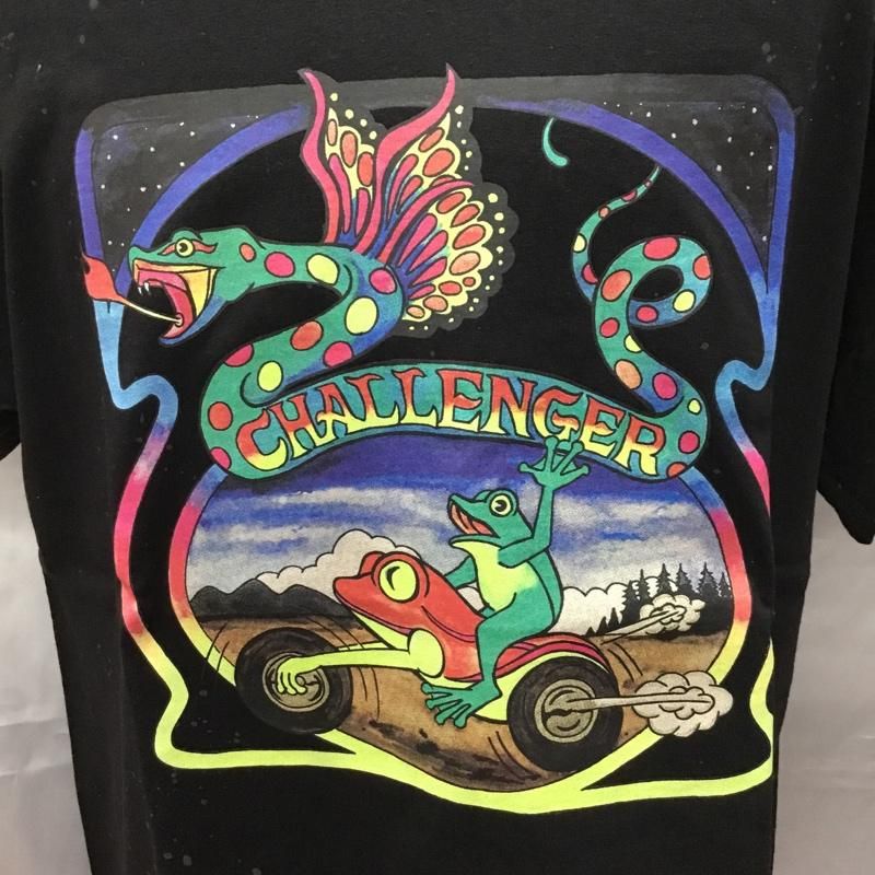 CHALLENGER チャレンジャー Tシャツ 半袖 CLG-TS 020-031 BANDANA FROG TEE YUKINARI  UCHIYAMA 内山幸也 - メルカリ